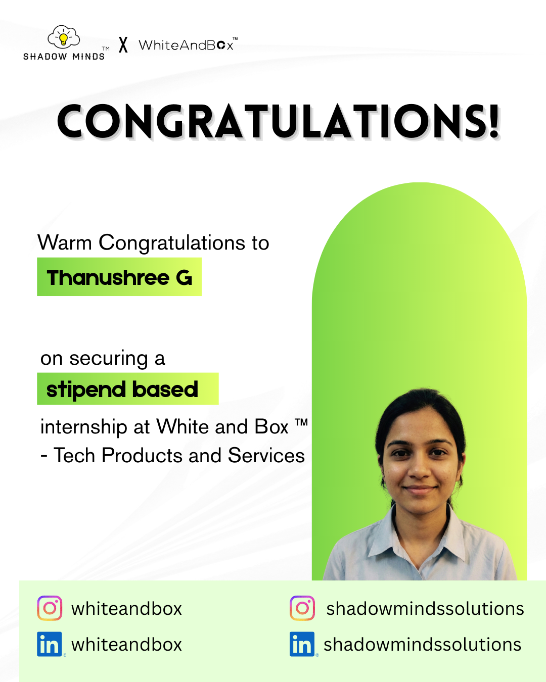 Internal Placement Photo